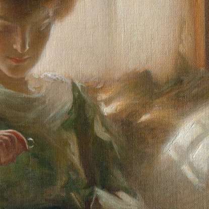 L'Anello John White Alexander jwa23 quadro stampato su tela