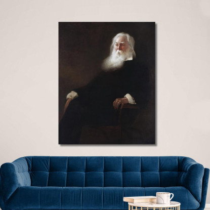 Walt Whitman John White Alexander jwa25 quadro stampato su tela
