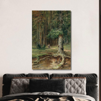 Rotkäppchen Julius Sergius Klever jsk16 quadro stampato su tela