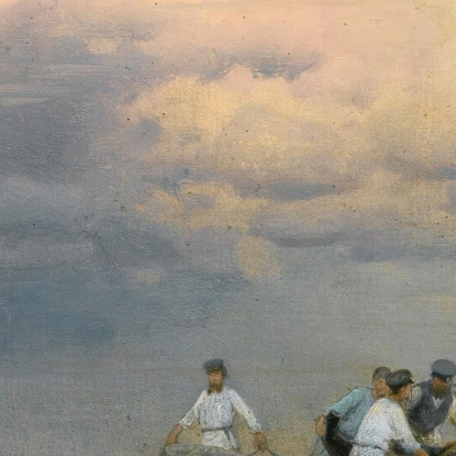 Il Ritorno Dei Pescatori Julius Sergius Klever jsk20 quadro stampato su tela