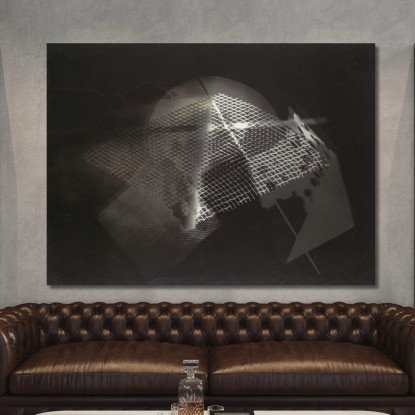 Fotogramma László Moholy-Nagy lmn19 quadro stampato su tela