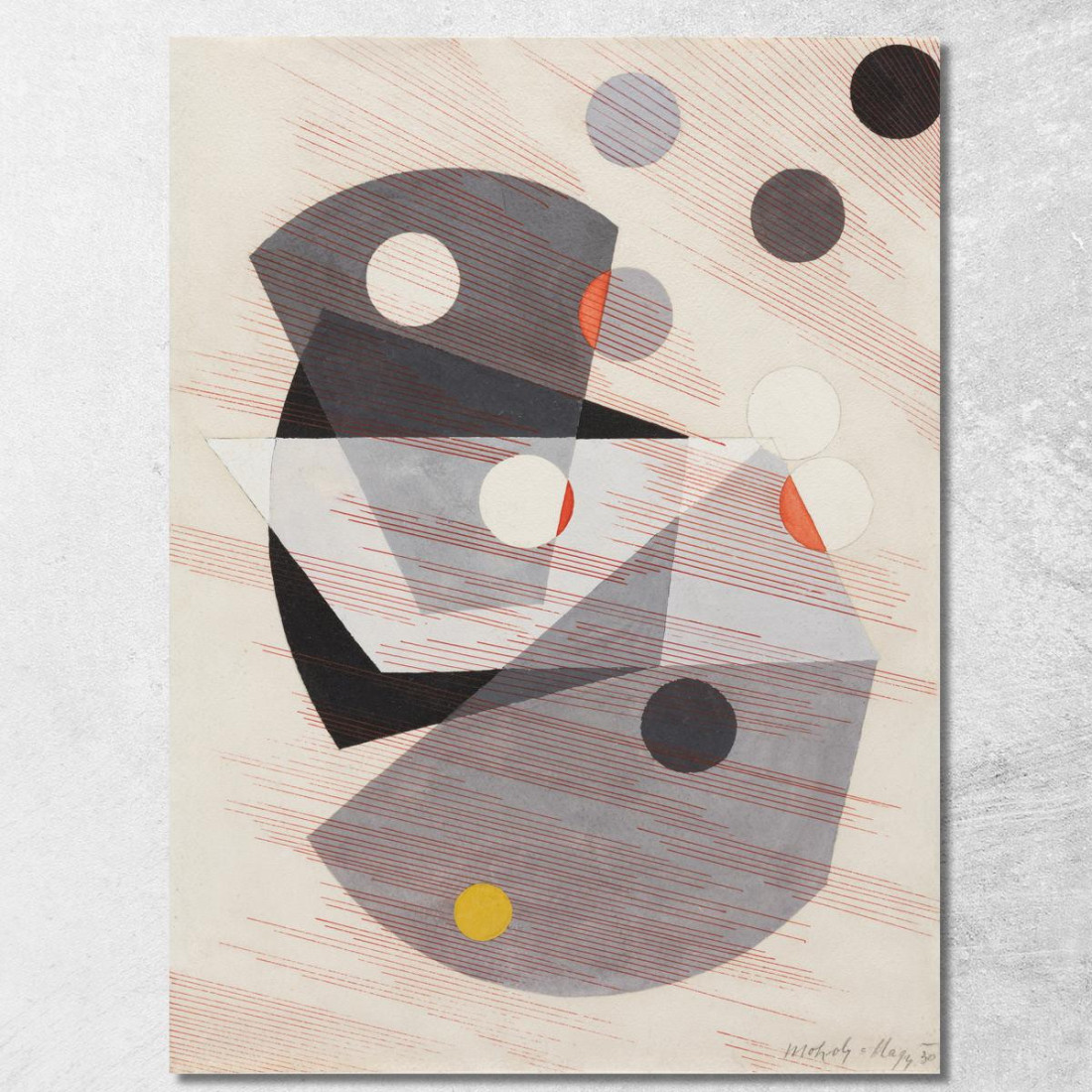 Sovrapposizioni Grigie László Moholy-Nagy lmn23 quadro stampato su tela Sovrapposizioni Grigie László Moholy-Nagy lmn23 quadro stampato su tela