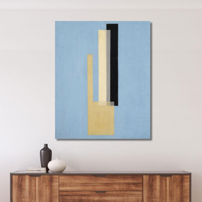Costruzione László Moholy-Nagy lmn29 quadro stampato su tela