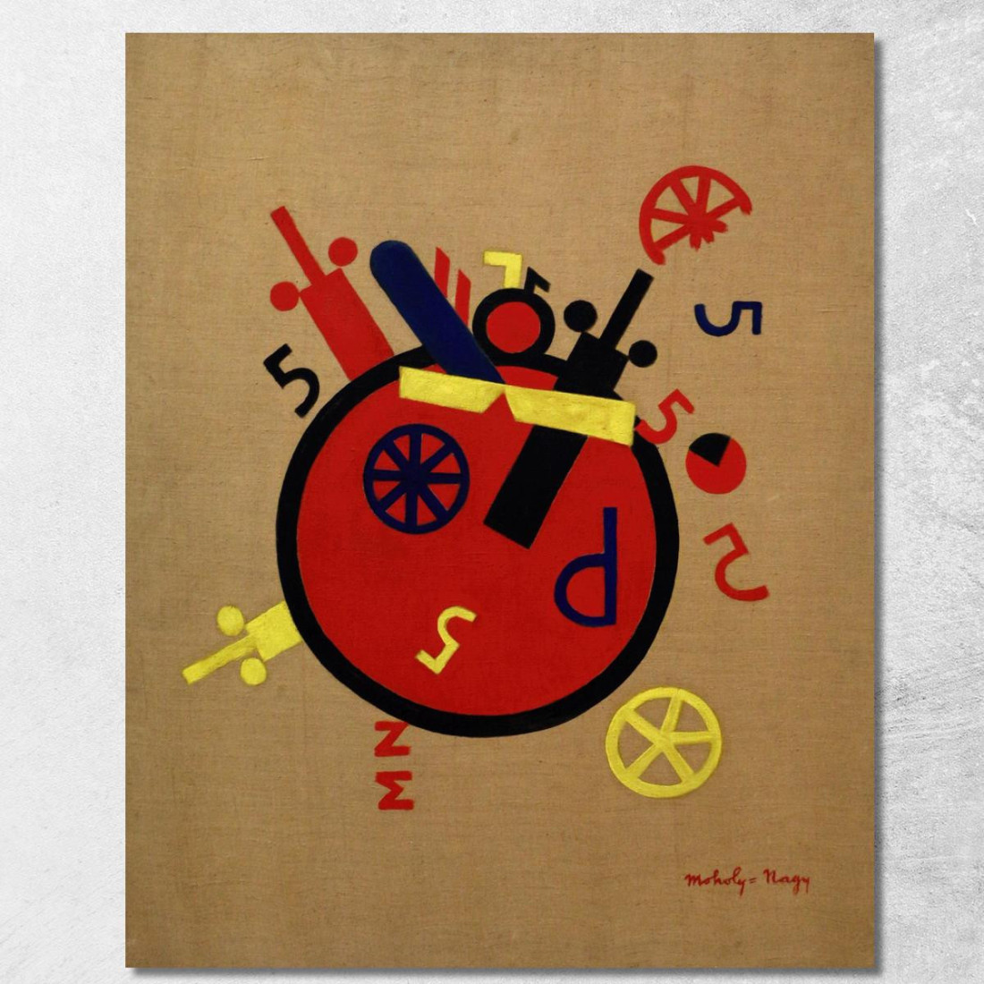 La Grande Macchina Delle Emozioni László Moholy-Nagy lmn32 quadro stampato su tela La Grande Macchina Delle Emozioni László Moholy-Nagy lmn32 quadro stampato su tela