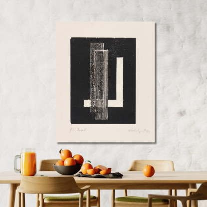 Senza Titolo László Moholy-Nagy lmn36 quadro stampato su tela