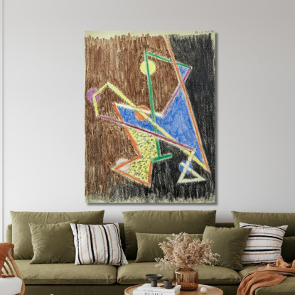 Senza Titolo – Esplosione Di Colori Protesta Del Colore László Moholy-Nagy lmn37 quadro stampato su tela