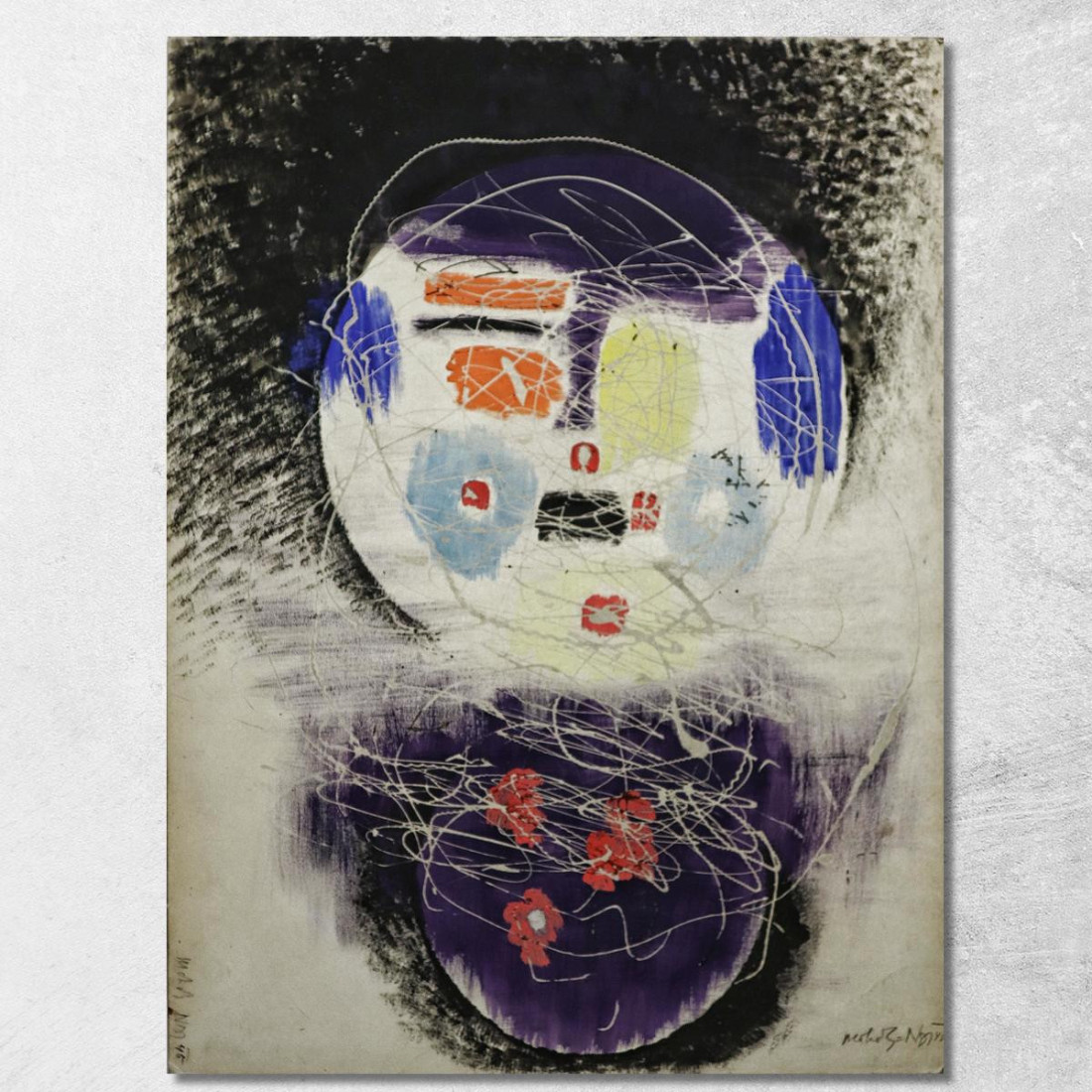 Costruzione Spaziale László Moholy-Nagy lmn38 quadro stampato su tela Costruzione Spaziale László Moholy-Nagy lmn38 quadro stampato su tela