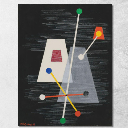 Piramidi Troncate László Moholy-Nagy lmn40 quadro stampato su tela