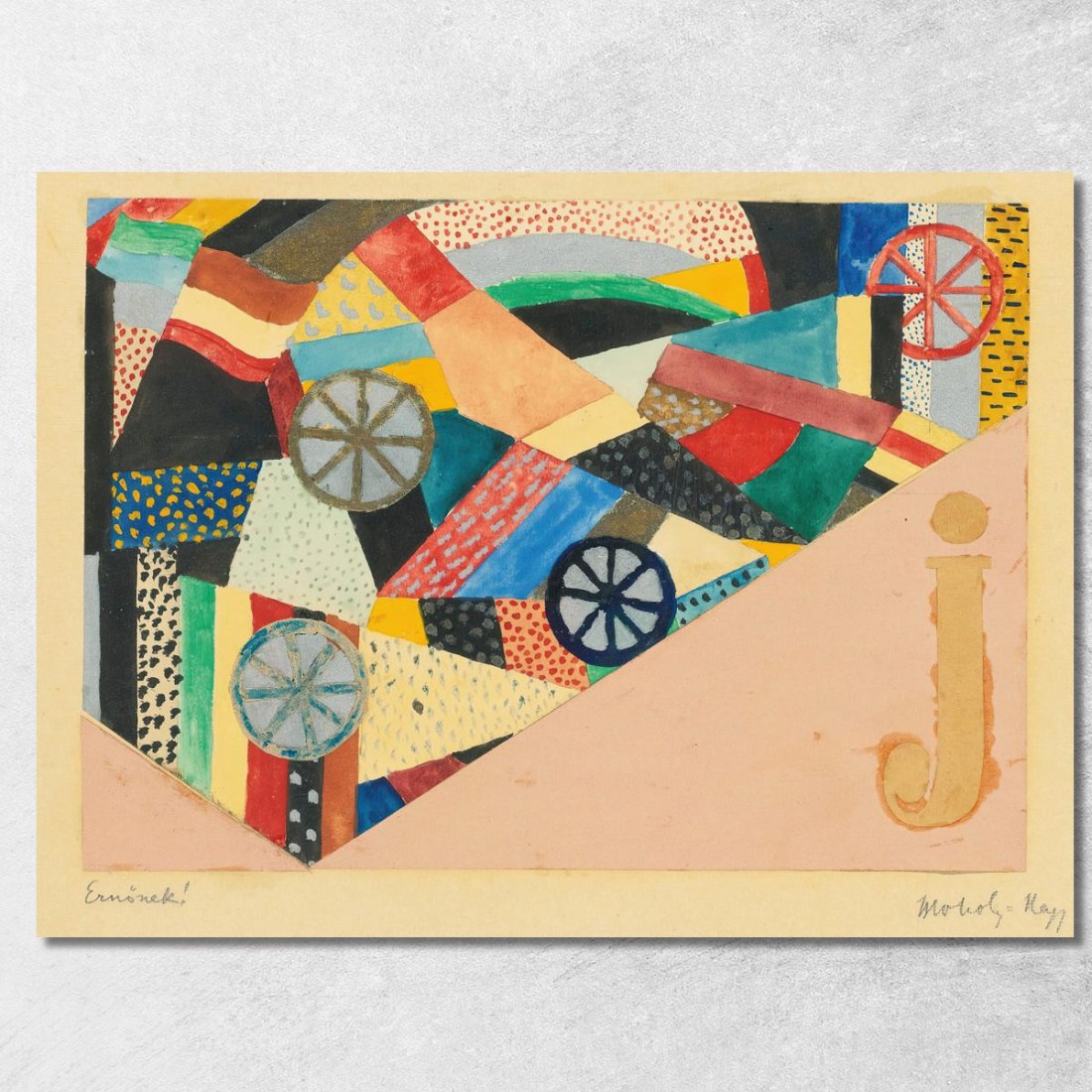 Senza Titolo – J Sotto I Campi Per Ernst Kállai László Moholy-Nagy lmn41 quadro stampato su tela Senza Titolo – J Sotto I Campi Per Ernst Kállai László Moholy-Nagy lmn41 quadro stampato su tela