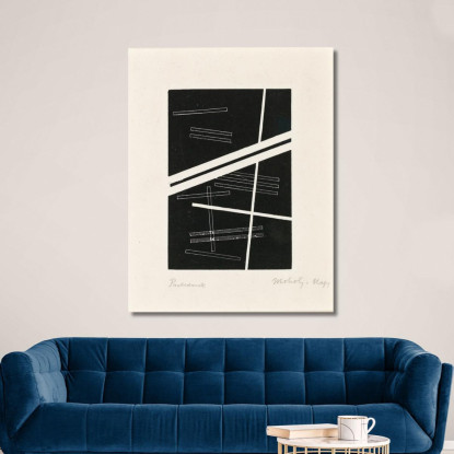 Composizione Senza Titolo László Moholy-Nagy lmn42 quadro stampato su tela