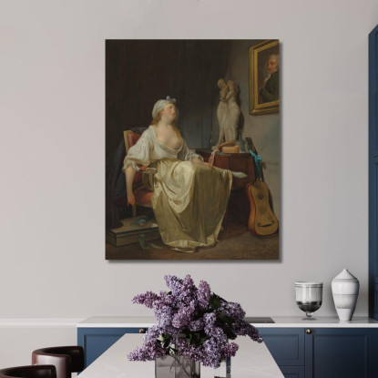 Prima Della Toeletta Louis Léopold Boilly llb2 quadro stampato su tela