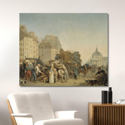 Il Trasloco Louis Léopold Boilly llb17 quadro stampato su tela