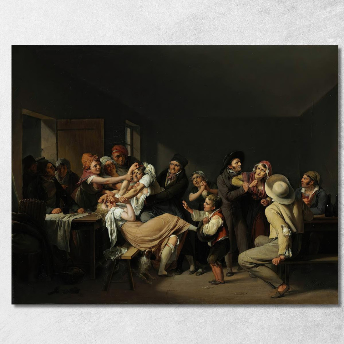 Donne Che Litigano Louis Léopold Boilly llb18 quadro stampato su tela Donne Che Litigano Louis Léopold Boilly llb18 quadro stampato su tela