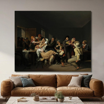 Donne Che Litigano Louis Léopold Boilly llb18 quadro stampato su tela