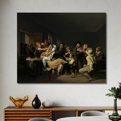 Donne Che Litigano Louis Léopold Boilly llb18 quadro stampato su tela