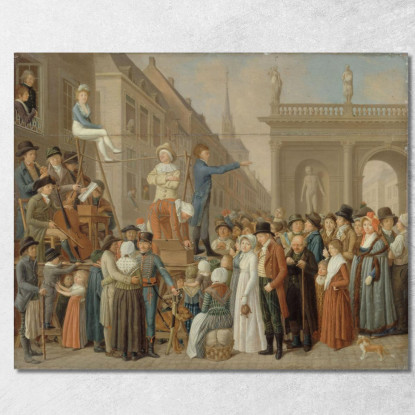 Il Palco Louis Léopold Boilly llb21 quadro stampato su tela