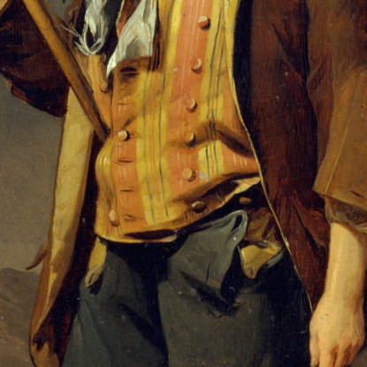 Ritratto Del Cantante Simon Chenard Louis Léopold Boilly llb32 quadro stampato su tela