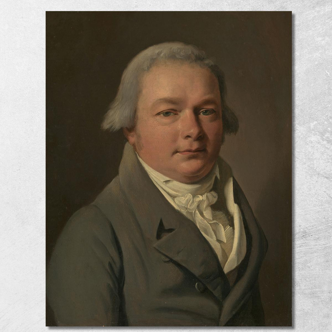 Ritratto Di Un Uomo Louis Léopold Boilly llb39 quadro stampato su tela Ritratto Di Un Uomo Louis Léopold Boilly llb39 quadro stampato su tela