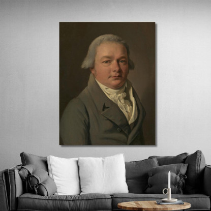 Ritratto Di Un Uomo Louis Léopold Boilly llb39 quadro stampato su tela