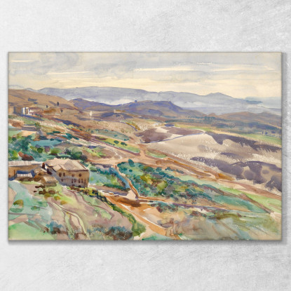 In Sicilia John Singer Sargent jss112 quadro stampato su tela
