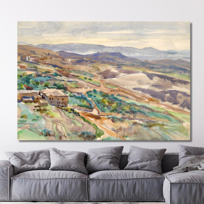 In Sicilia John Singer Sargent jss112 quadro stampato su tela