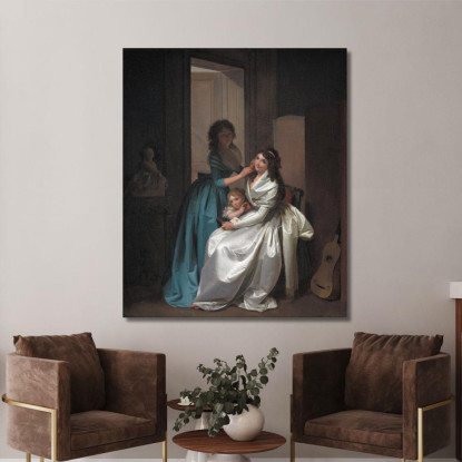 Il Regalo Louis Léopold Boilly llb61 quadro stampato su tela