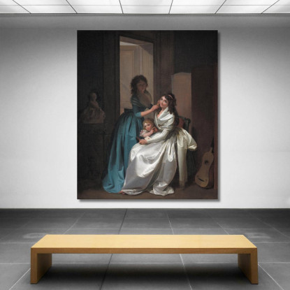 Il Regalo Louis Léopold Boilly llb61 quadro stampato su tela