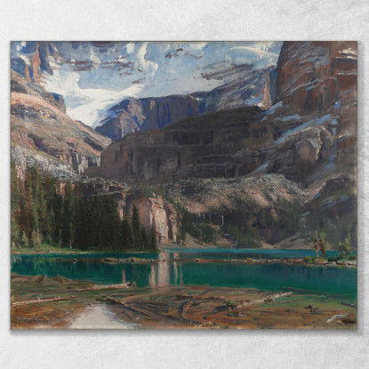 Lago O'Hara John Singer Sargent jss129 quadro stampato su tela