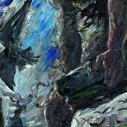 Caïn Lovis Corinth lcr8 tableau impression sur toile