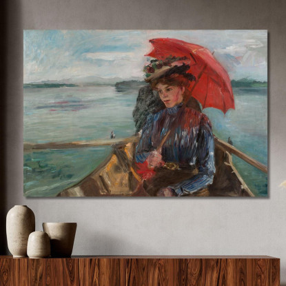 Mademoiselle Heck Lovis Corinth lcr34 tableau impression sur toile