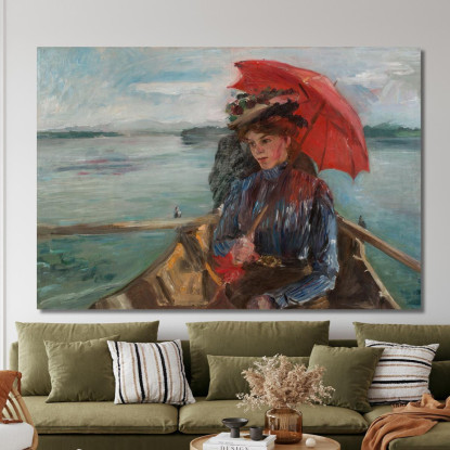 Mademoiselle Heck Lovis Corinth lcr34 tableau impression sur toile