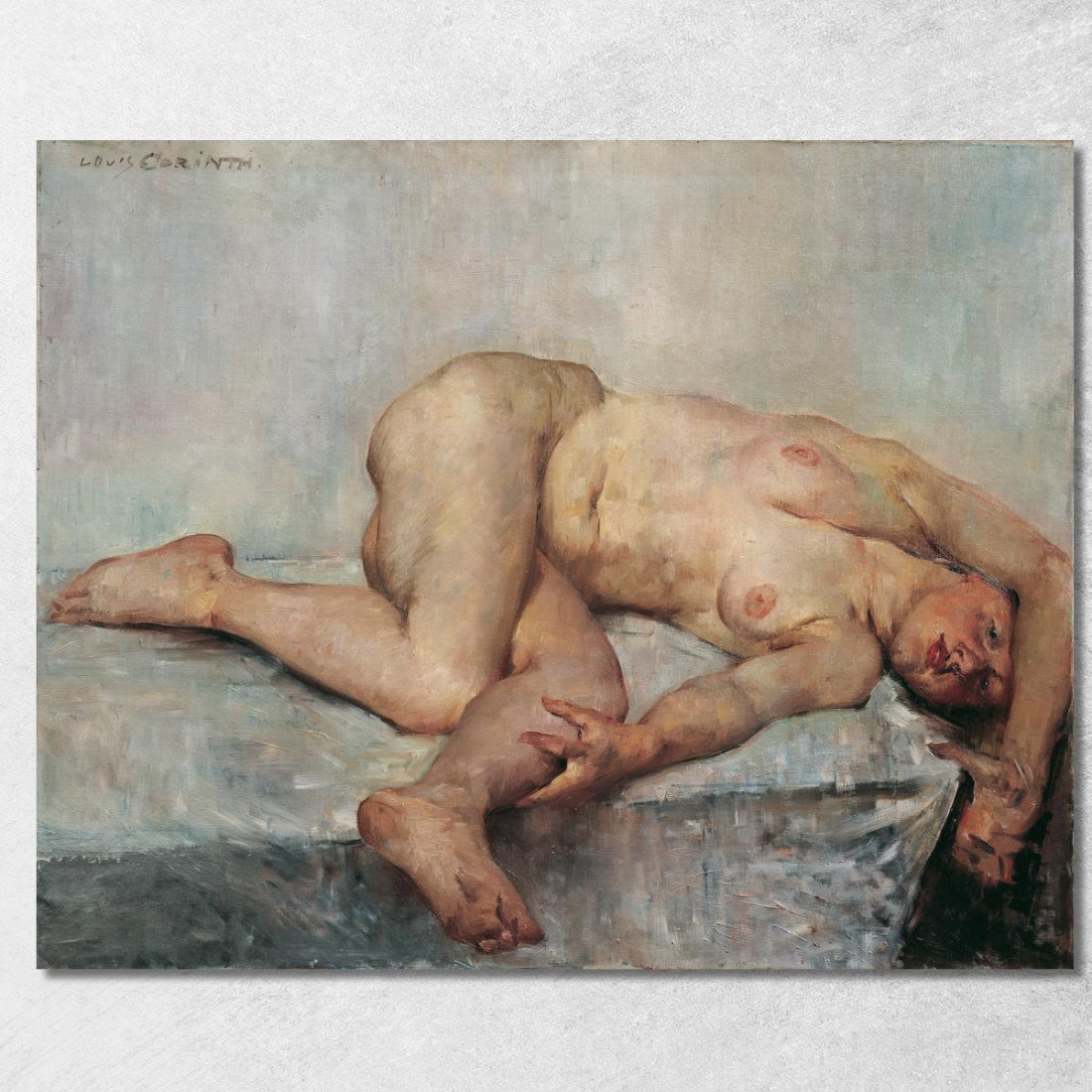 Nu Féminin Allongé Lovis Corinth lcr55 tableau impression sur toile Nu Féminin Allongé Lovis Corinth lcr55 tableau impression sur toile