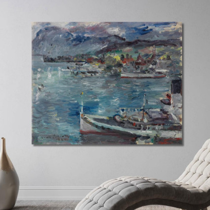 Lac De Lucerne Le Matin Lovis Corinth lcr58 tableau impression sur toile