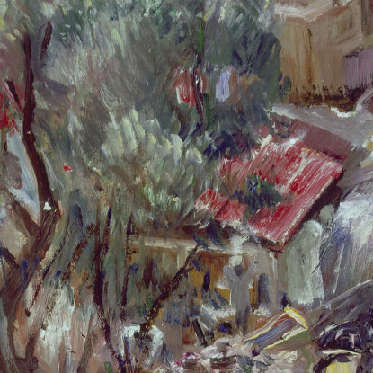 Nouveau Bâtiment À Monte Carlo Lovis Corinth lcr63 tableau impression sur toile