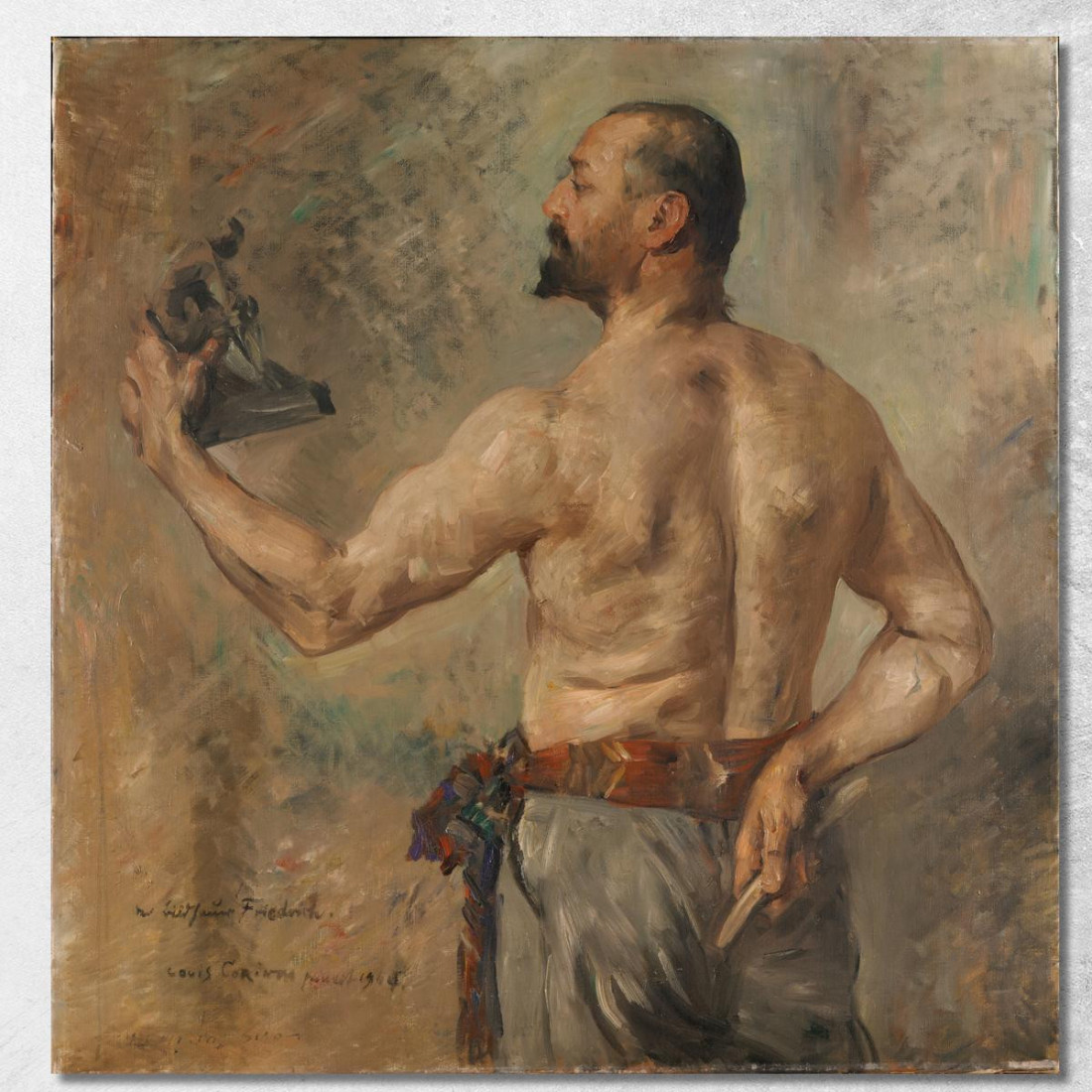 Portrait Du Sculpteur Friedrich Lovis Corinth lcr68 tableau impression sur toile Portrait Du Sculpteur Friedrich Lovis Corinth lcr68 tableau impression sur toile