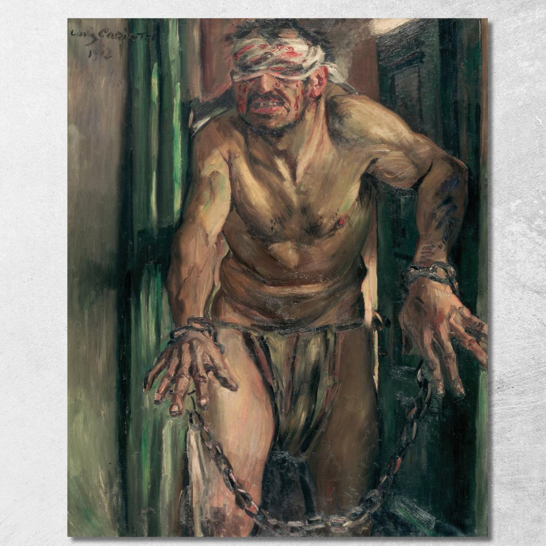 Samson Aveuglé Lovis Corinth lcr94 tableau impression sur toile Samson Aveuglé Lovis Corinth lcr94 tableau impression sur toile