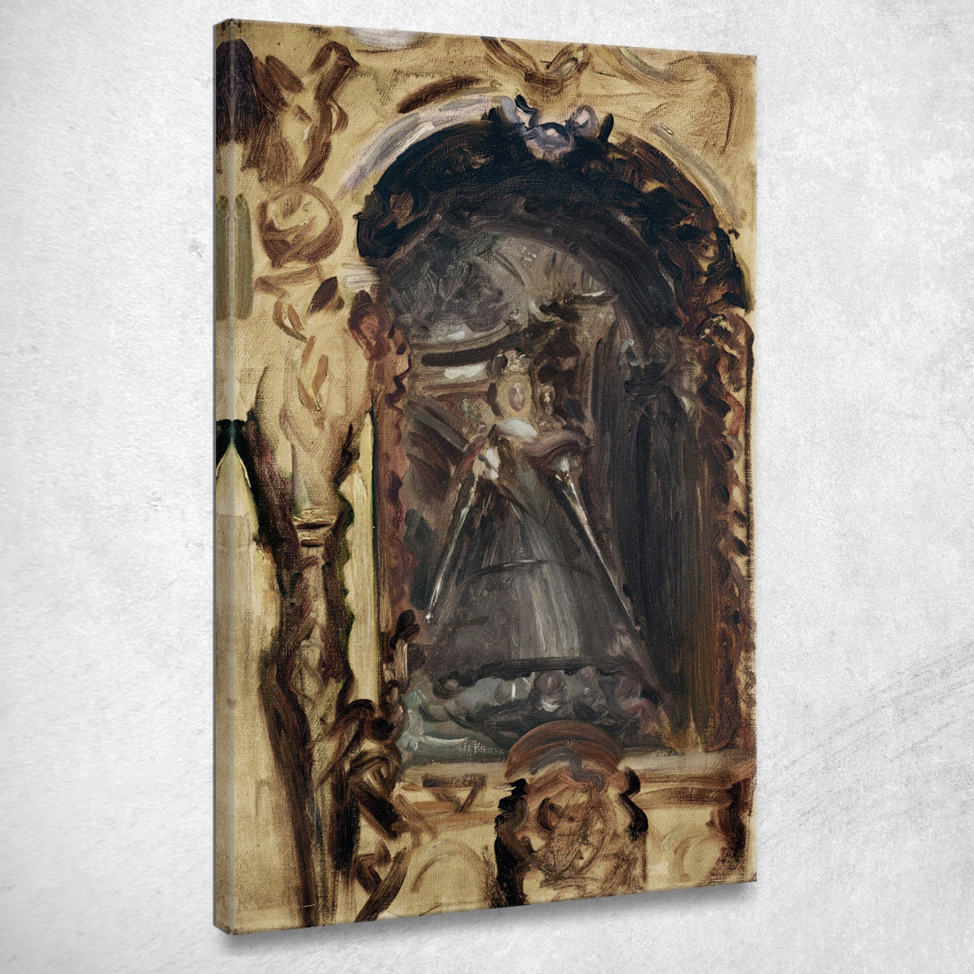Madonna Col Bambino John Singer Sargent jss150 quadro stampato su tela Madonna Col Bambino John Singer Sargent jss150 quadro stampato su tela