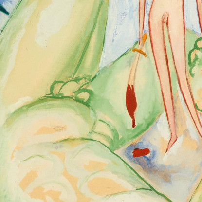 Davide E Golia Nils Dardel ndr6 quadro stampato su tela