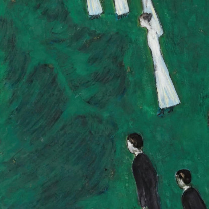 La Ragazza Annegata I Nils Dardel ndr9 quadro stampato su tela