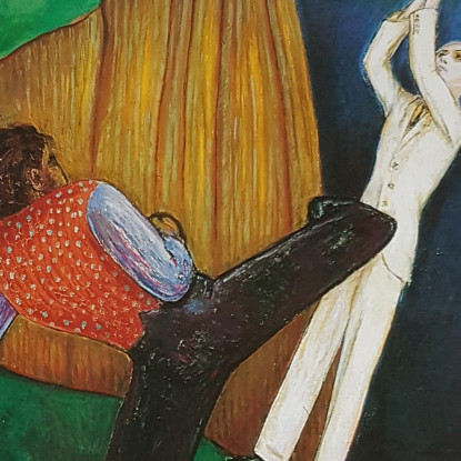 Esecuzione Nils Dardel ndr14 quadro stampato su tela
