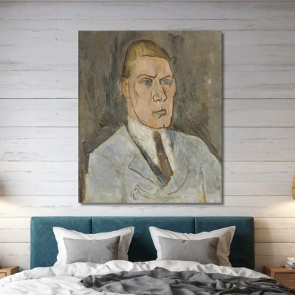 Gustaf Hellström 1882-1953 Autore Nils Dardel ndr20 quadro stampato su tela