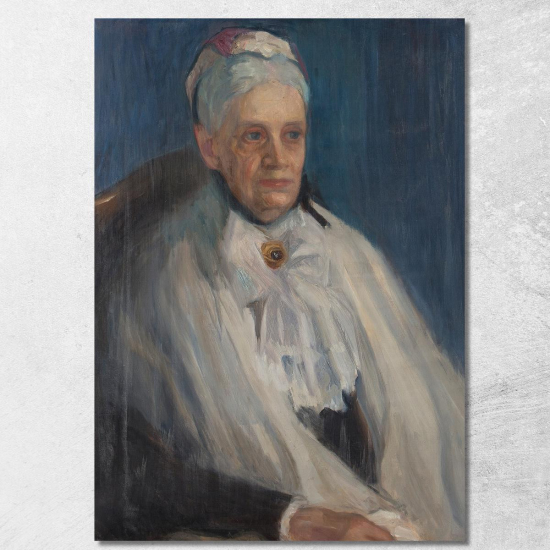 La Nonna Dell'Artista Baronessa Von Dardel Nils Dardel ndr24 quadro stampato su tela La Nonna Dell'Artista Baronessa Von Dardel Nils Dardel ndr24 quadro stampato su tela