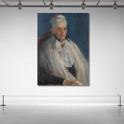 La Nonna Dell'Artista Baronessa Von Dardel Nils Dardel ndr24 quadro stampato su tela