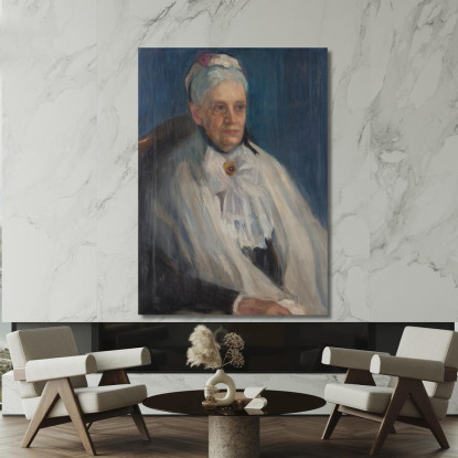 La Nonna Dell'Artista Baronessa Von Dardel Nils Dardel ndr24 quadro stampato su tela