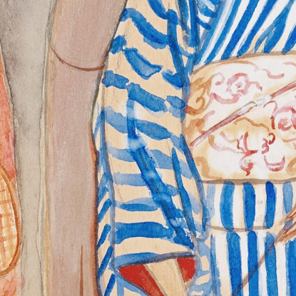 Pavoni Nils Dardel ndr37 quadro stampato su tela