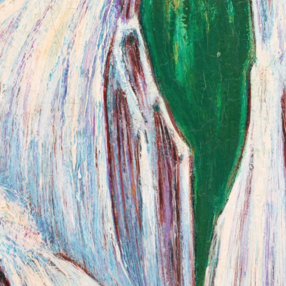 La Cascata Nils Dardel ndr53 quadro stampato su tela