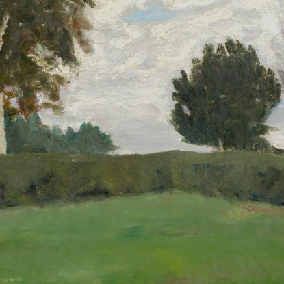 Giardino Di Brunjes Paula Modersohn-Becker pmb7 quadro stampato su tela