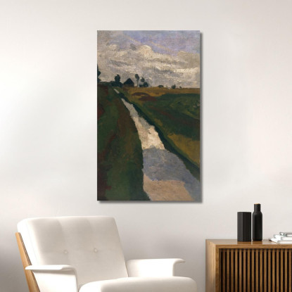 Canale Della Brughiera Paula Modersohn-Becker pmb31 quadro stampato su tela