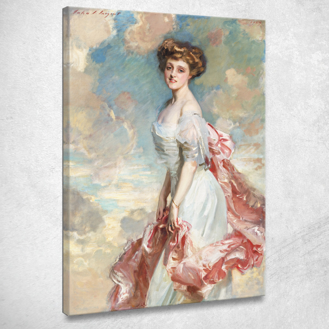 La Signorina Grace Woodhouse 2 John Singer Sargent jss167 quadro stampato su tela La Signorina Grace Woodhouse 2 John Singer Sargent jss167 quadro stampato su tela