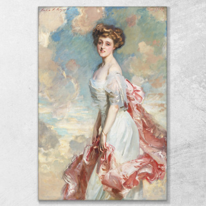 La Signorina Grace Woodhouse 2 John Singer Sargent jss167 quadro stampato su tela